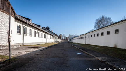Dachau Tour Bunker Courtyard 1